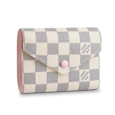 porte feuille louis vuitton damier|Victorine Wallet Damier Azur Canvas .